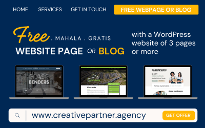 Free web page promo!