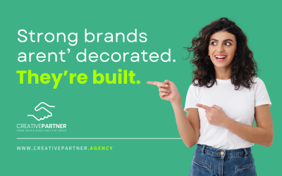 Strong brands aren’t decorated. They’re built.